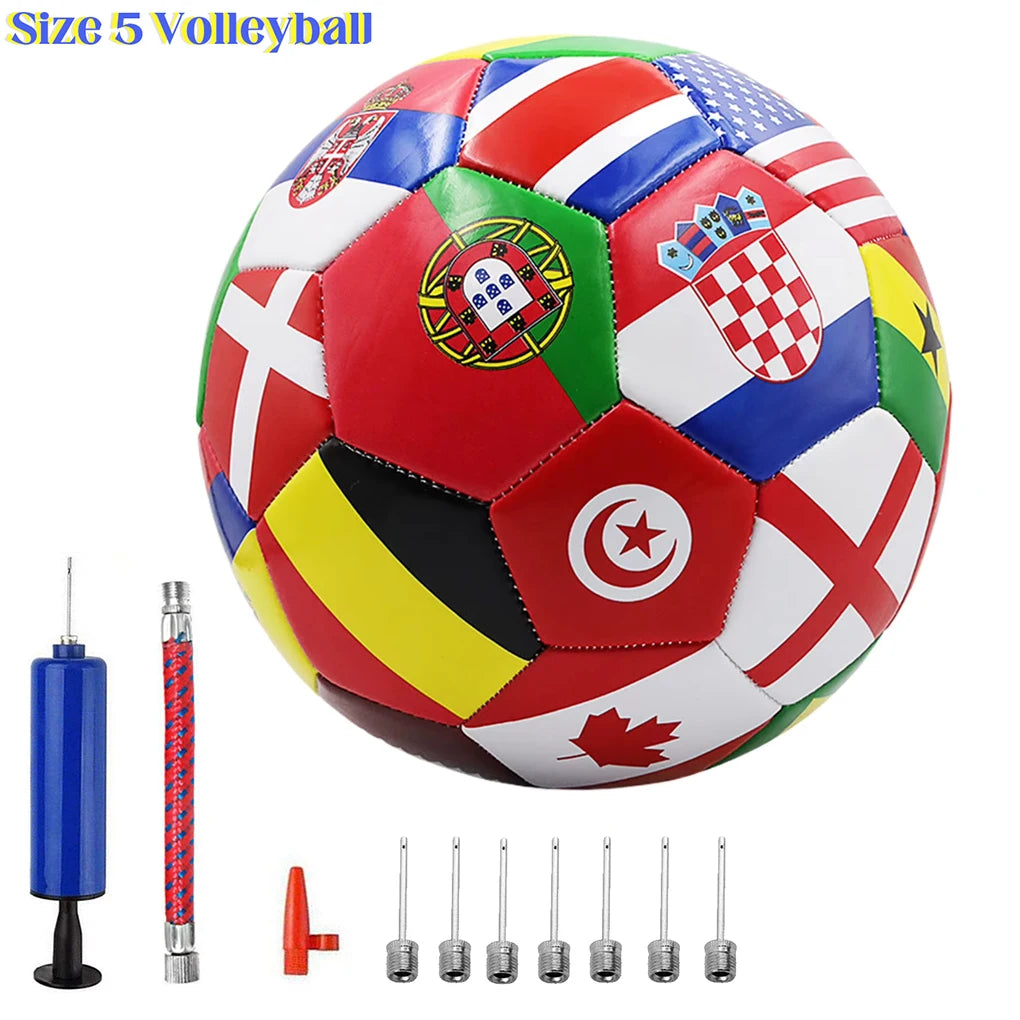 Flag Soccer Ball - size 5