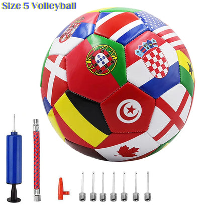 Flag Soccer Ball - size 5