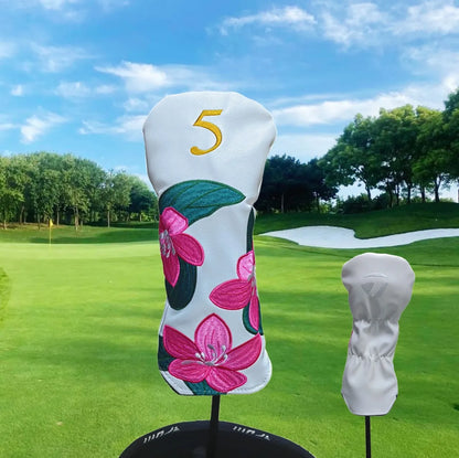 Floral Golf Club Covers