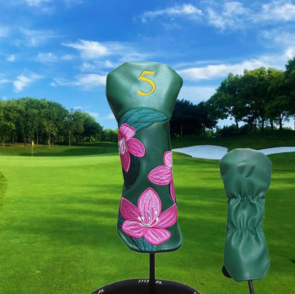 Floral Golf Club Covers