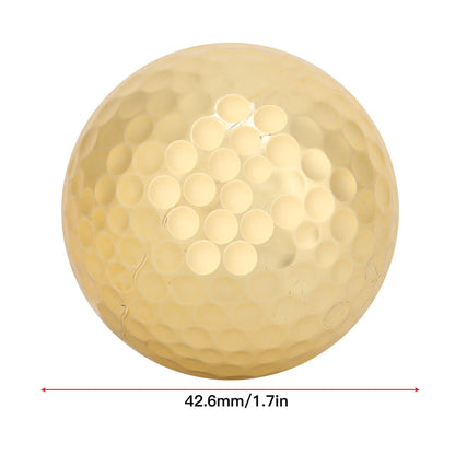 4Pcs Golden  Golf Balls