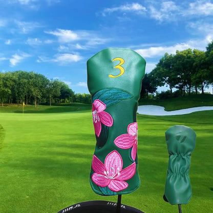 Floral Golf Club Covers