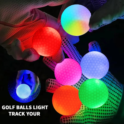 Night Glow Golf Balls – Set of 6 