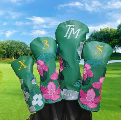 Floral Golf Club Covers